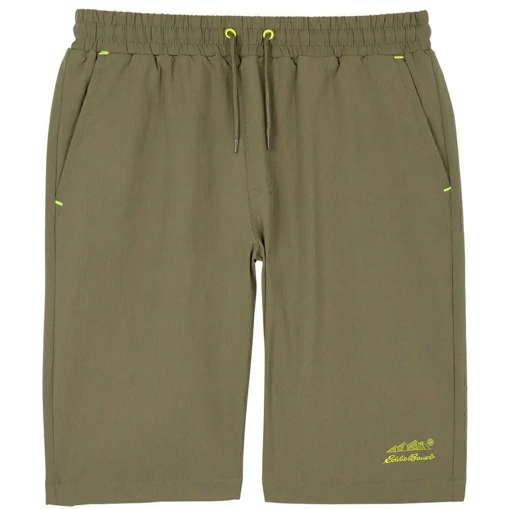 EDDIE BAUER 2 Pack Boys Hybrid Versatile Shorts Great For Swim or Play